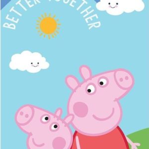 Bavlněná dětská osuška 70x140 cm Peppa Pig – Jerry Fabrics