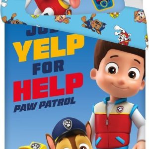 Bavlněné dětské povlečení na jednolůžko 140x200 cm Paw Patrol – Jerry Fabrics