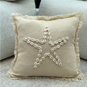 Bavlněný povlak na polštář 43x43 cm Seashells – Mioli Decor