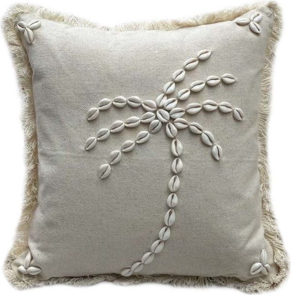 Bavlněný povlak na polštář 43x43 cm Seashells – Mioli Decor