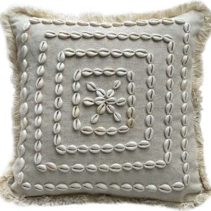 Bavlněný povlak na polštář 43x43 cm Seashells – Mioli Decor