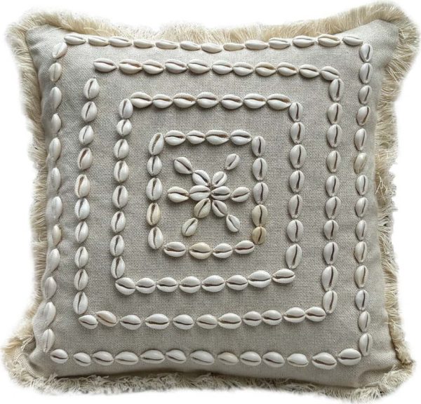 Bavlněný povlak na polštář 43x43 cm Seashells – Mioli Decor