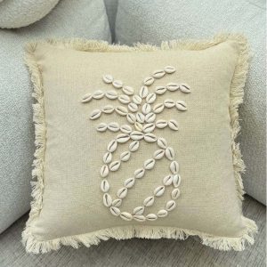 Bavlněný povlak na polštář 43x43 cm Seashells – Mioli Decor