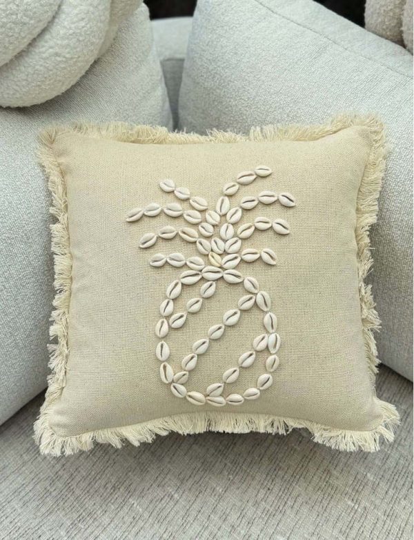 Bavlněný povlak na polštář 43x43 cm Seashells – Mioli Decor