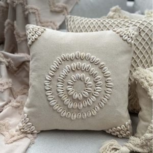 Bavlněný povlak na polštář 43x43 cm Seashells – Mioli Decor