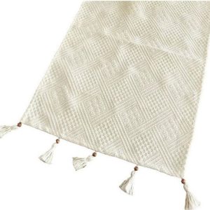 Běhoun na stůl z Bio bavlny 40x130 cm – Mila Home