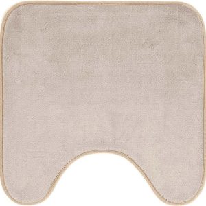 Béžová WC koupelnová předložka 45x45 cm Vitamine – douceur d'intérieur