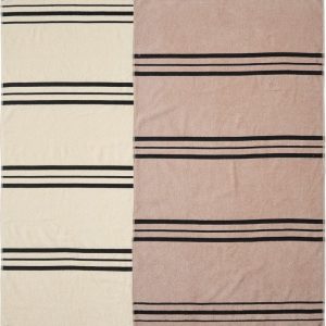 Béžová plážová osuška 75x150 cm Banded Stripe – Catherine Lansfield
