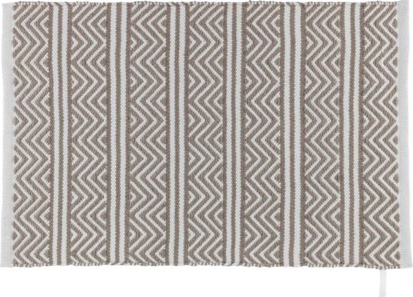 Béžová textilní koupelnová předložka 50x80 cm Shaki – Wenko