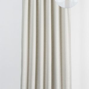 Béžový závěs 140x260 cm Teorema – Mendola Fabrics