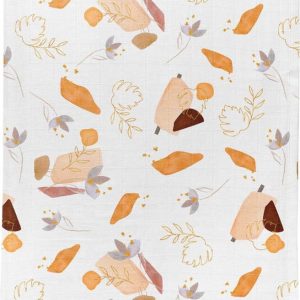 Bílá mušelínová dětská deka 75x100 cm Boho – Mijolnir