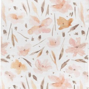 Bílá mušelínová dětská deka 75x100 cm Spring – Mijolnir