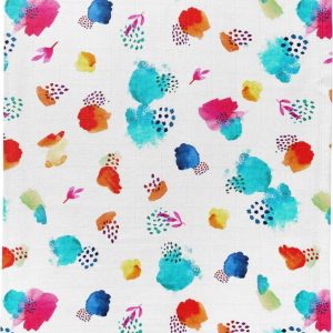 Bílá mušelínová dětská deka 75x100 cm Summer – Mijolnir