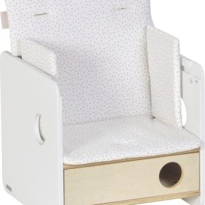 Bílá vložka do jídelní židličky Nuun – Kave Home