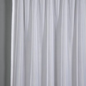 Bílá záclona 175x600 cm Voile Uni - Gardinia