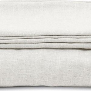Bílý potah na křeslo 140 cm Nora – Kave Home