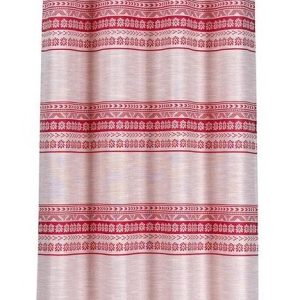 Červeno-béžový závěs 140x255 cm Doina – Mendola Fabrics