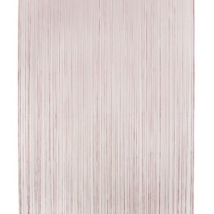 Červený závěs do dveří 100x200 cm String – Mendola Fabrics