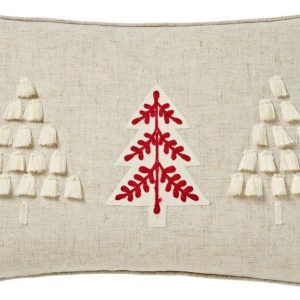 Dekorační polštář s vánočním motivem 30x50 cm Christmas Tree – Catherine Lansfield