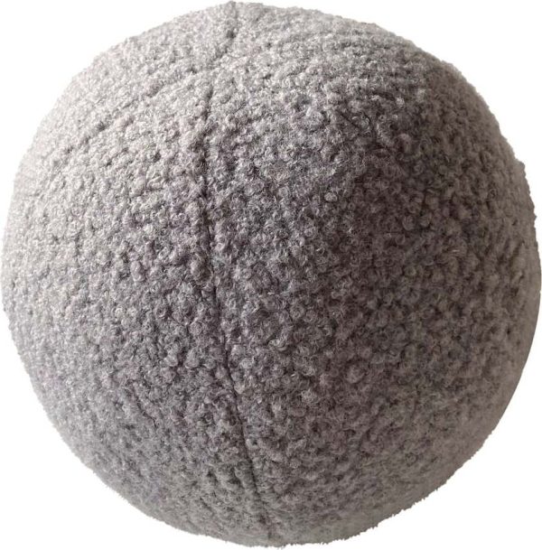 Dekorační polštář z materiálu bouclé ø 20 cm Top – Mioli Decor