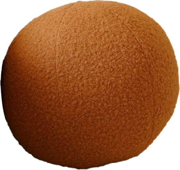 Dekorační polštář z materiálu bouclé ø 25 cm Top – Mioli Decor