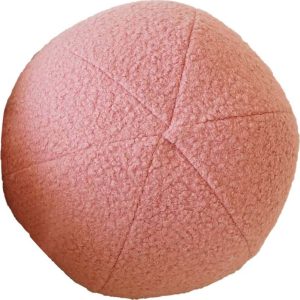Dekorační polštář z materiálu bouclé ø 25 cm Top – Mioli Decor