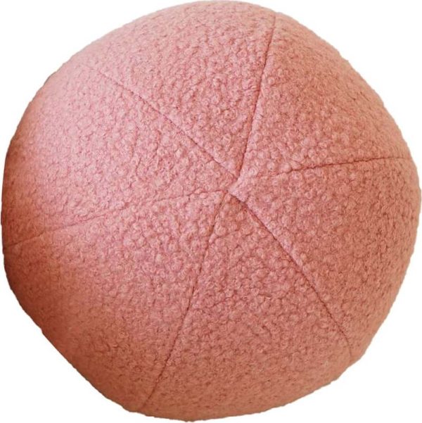 Dekorační polštář z materiálu bouclé ø 25 cm Top – Mioli Decor