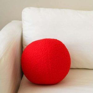 Dekorační polštář z materiálu bouclé ø 20 cm Top – Mioli Decor