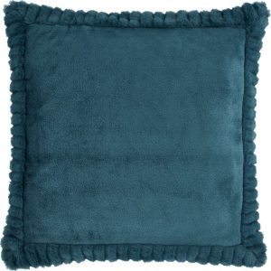 Dekorační polštář z mikroplyše 55x55 cm Velvet and Faux Fur – Catherine Lansfield