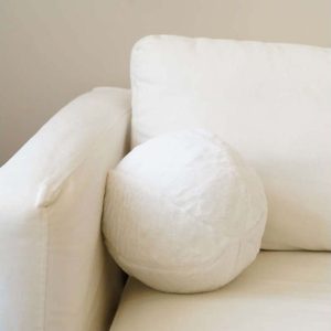 Dekorační polštář z mikroplyše ø 25 cm Top – Mioli Decor