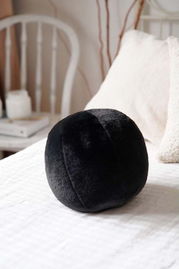 Dekorační polštář z mikroplyše ø 25 cm Top – Mioli Decor