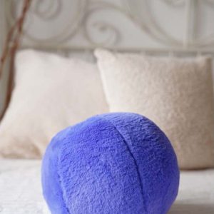 Dekorační polštář z mikroplyše ø 25 cm Top – Mioli Decor