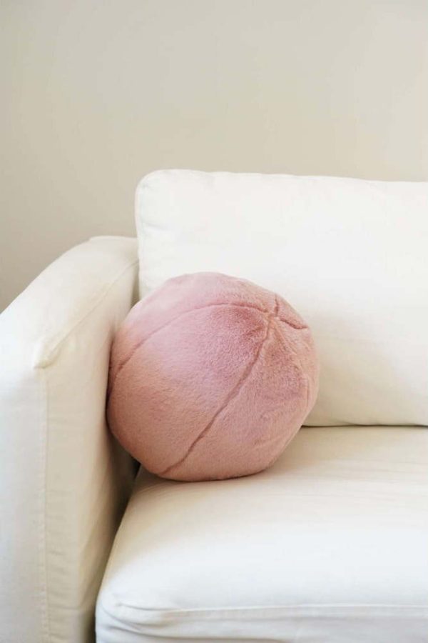 Dekorační polštář z mikroplyše ø 25 cm Top – Mioli Decor