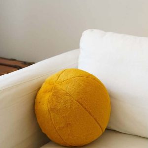 Dekorační polštář z mikroplyše ø 25 cm Top – Mioli Decor