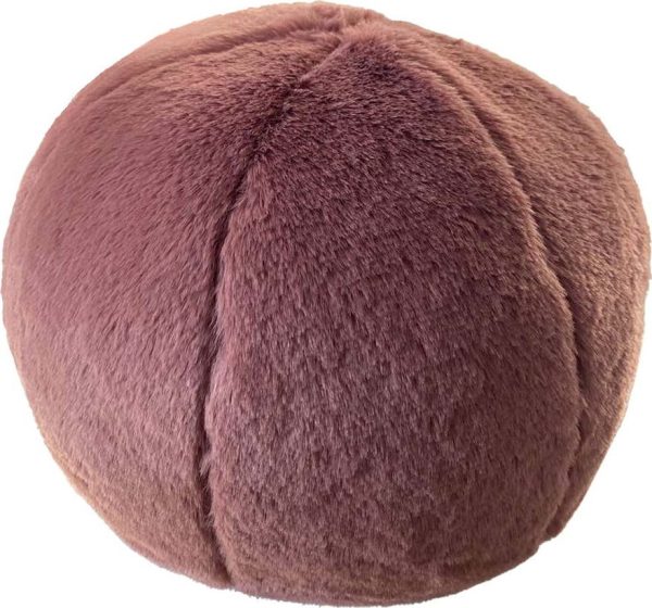 Dekorační polštář z mikroplyše ø 25 cm Top – Mioli Decor