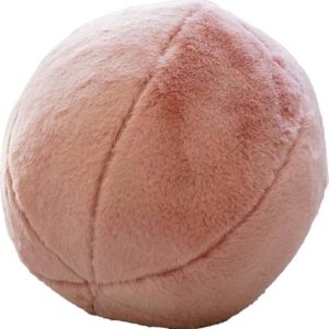Dekorační polštář z mikroplyše ø 25 cm Top – Mioli Decor