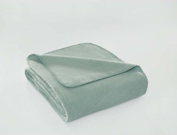 Fleecová deka v mentolové barvě 130x170 cm Brighton – Mijolnir