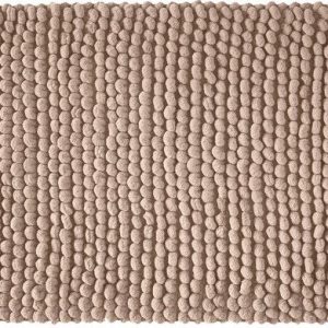 Hnědá koupelnová předložka 50x120 cm Aspen Bobble – Bianca