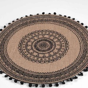 Jutové prostírání ø 38 cm Renata – douceur d'intérieur