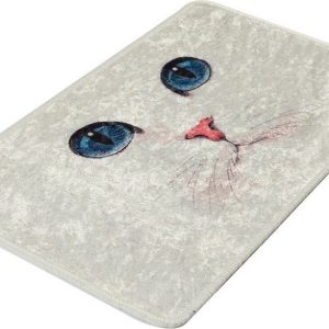 Krémová koupelnová předložka 40x60 cm Blue Eyes – Foutastic