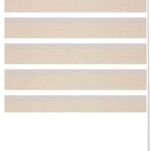 Krémová roleta den a noc 57x150 cm Zebra Silvalin – Gardinia