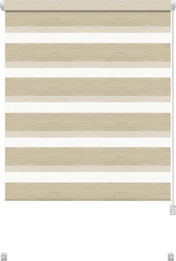 Krémová roleta den a noc 80x150 cm Zebra Natur – Gardinia