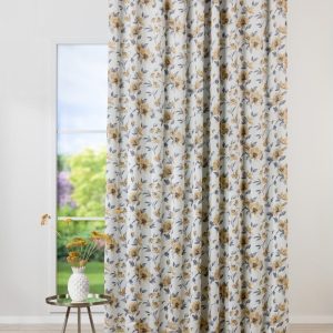 Krémovo-žlutý závěs 210x245 cm Cefalu – Mendola Fabrics