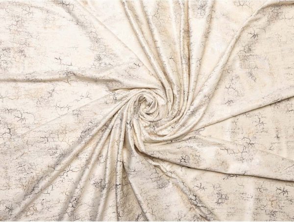Krémový závěs 140x260 cm Lhasa – Mendola Fabrics