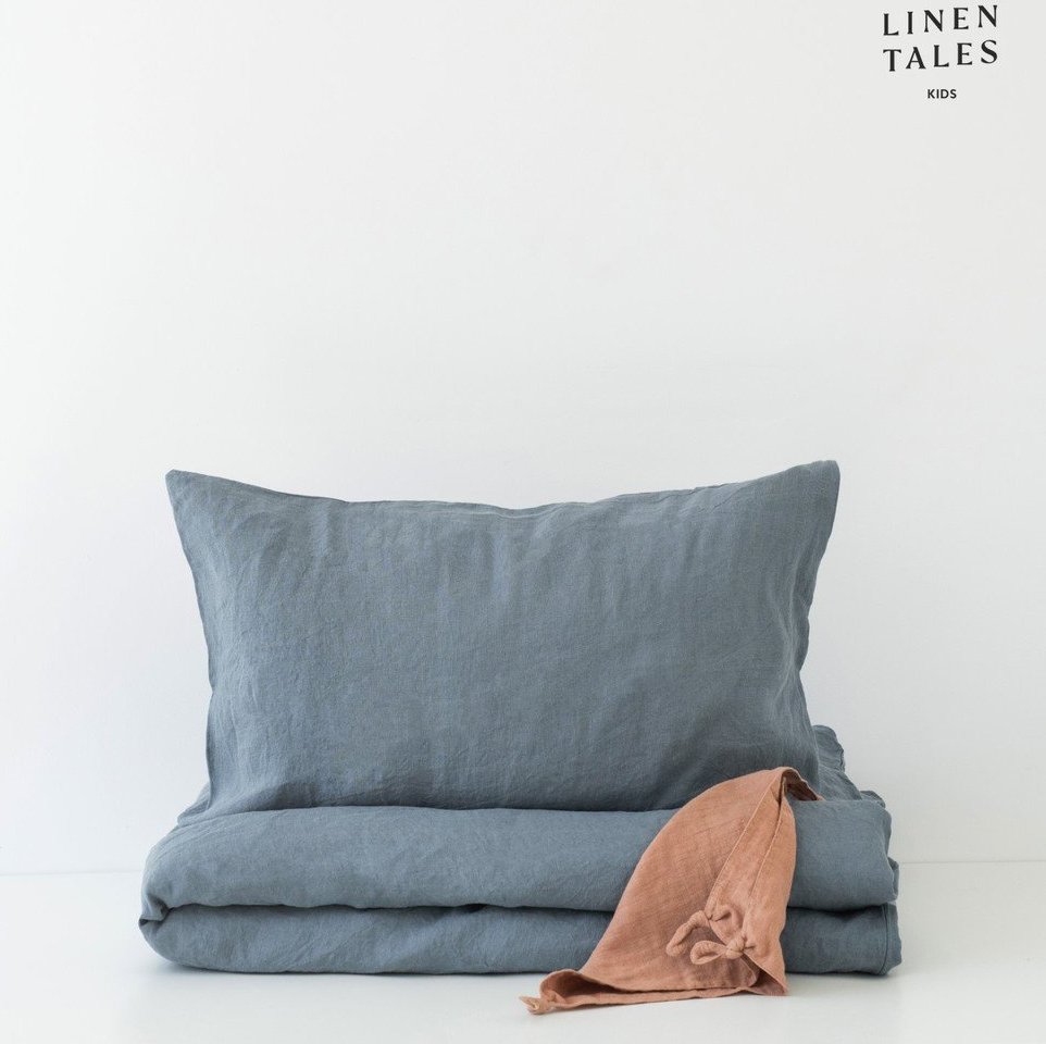 Lněné dětské povlečení na jednolůžko 140x200 cm – Linen Tales