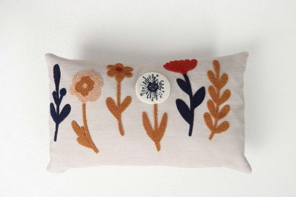 Lněný povlak na polštář 25x43 cm Orkide – Mioli Decor