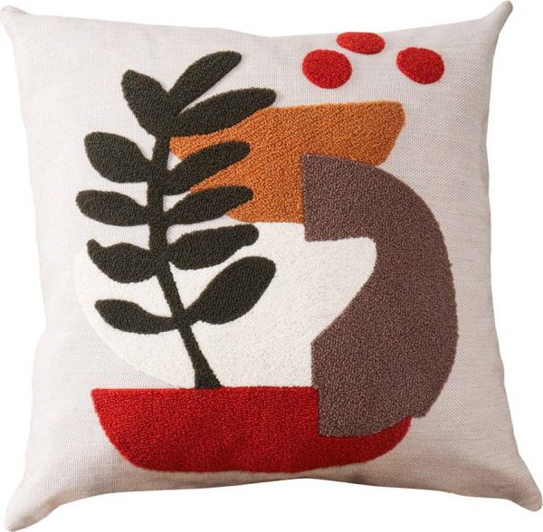 Lněný povlak na polštář 43x43 cm Begonya – Mioli Decor