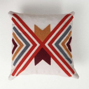 Lněný povlak na polštář 43x43 cm Kelebek – Mioli Decor