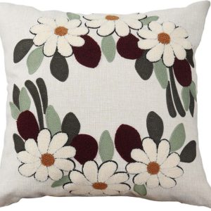 Lněný povlak na polštář 43x43 cm Papatya – Mioli Decor