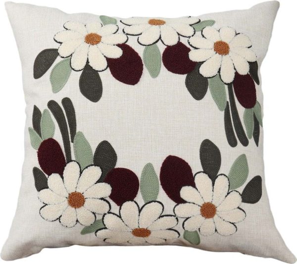 Lněný povlak na polštář 43x43 cm Papatya – Mioli Decor